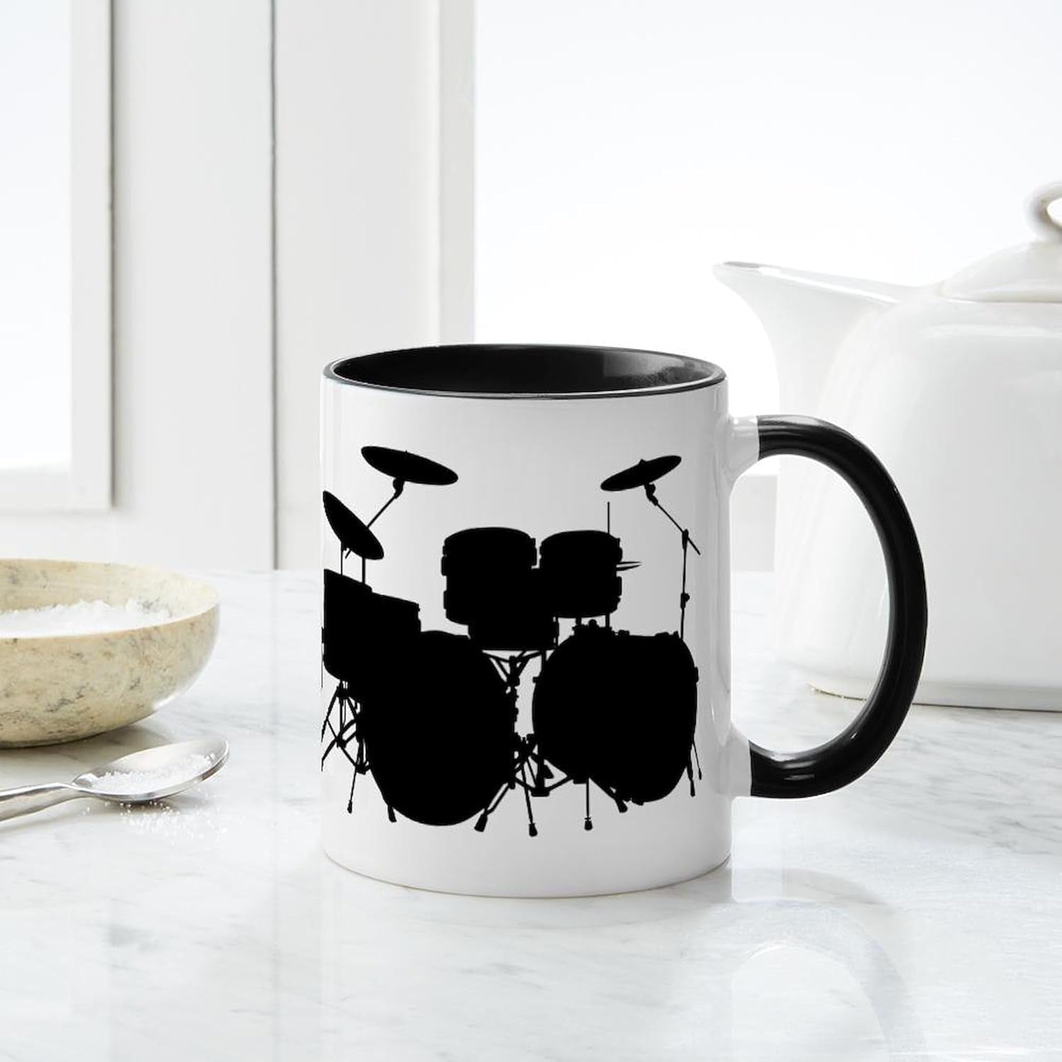 Drums Mug 11 Oz (325 Ml) Ceramic Coffee Mug