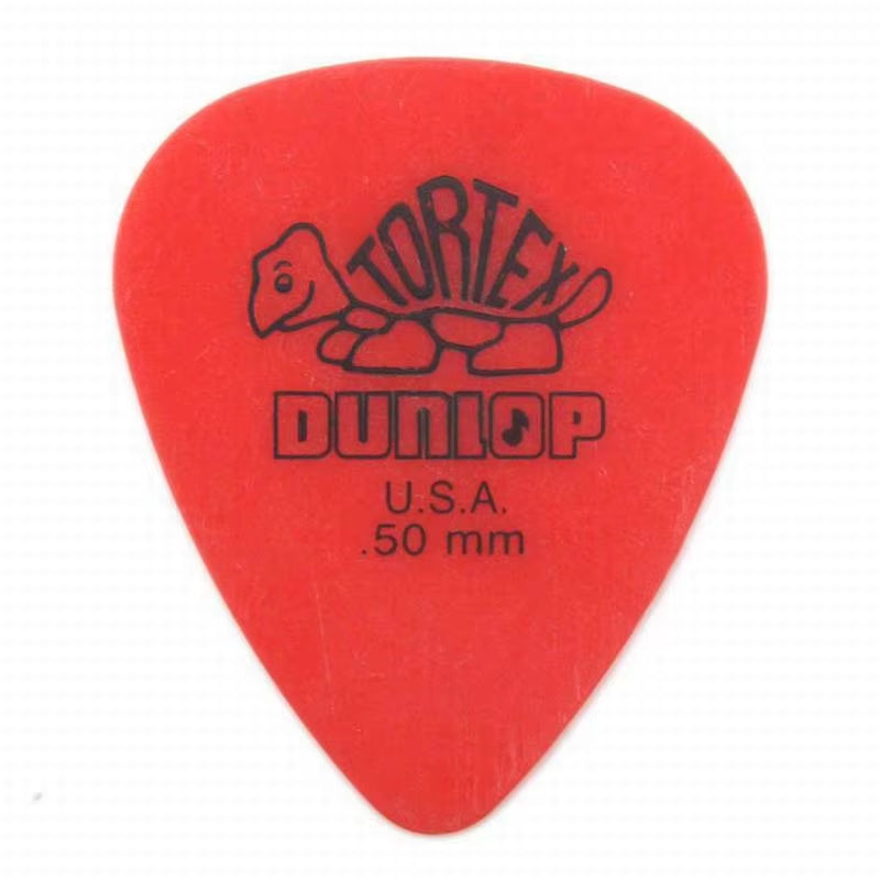 10-Piece Dunlop Guitar Pick Set for Electric and Acoustic Guitars - Assorted Thickness Options