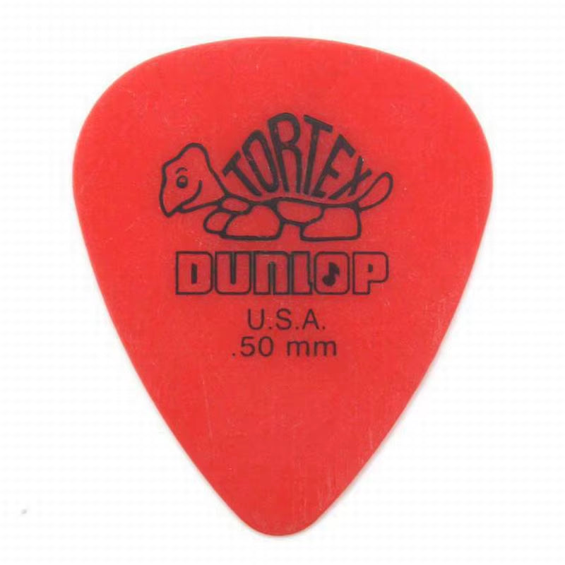10-Piece Dunlop Guitar Pick Set for Electric and Acoustic Guitars - Assorted Thickness Options