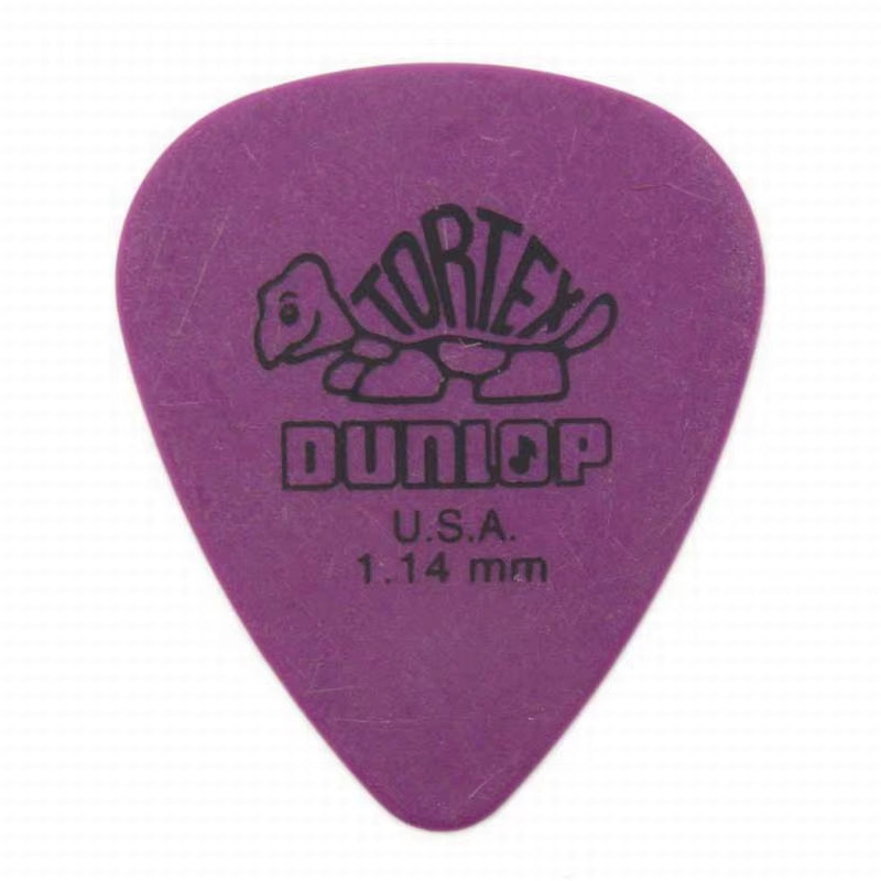 10-Piece Dunlop Guitar Pick Set for Electric and Acoustic Guitars - Assorted Thickness Options